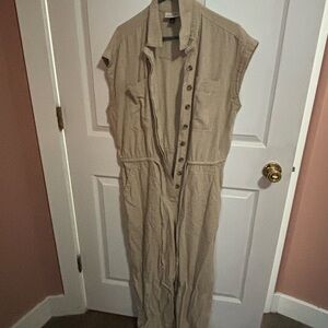 Universal Thread Tan Jumpsuit
